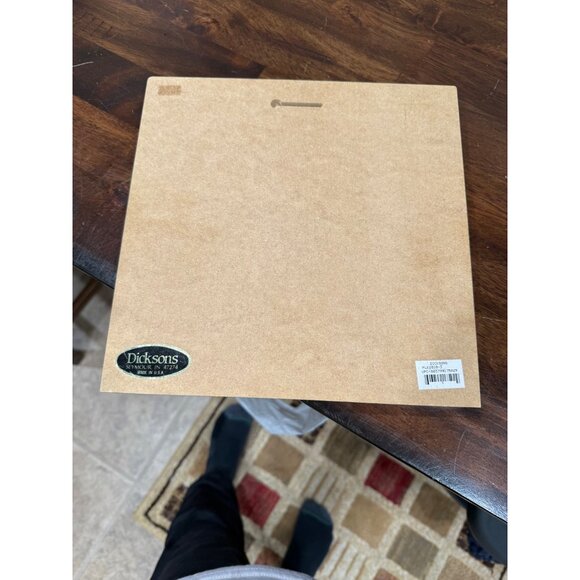 Dicksons Christian Wall Hanging Beige Tones with Cross and Like 9:23 - Picture 4 of 5